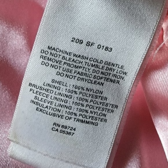 Columbia Kids Pink Puffer Jacket - Picture 7 of 14